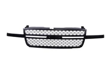 Textured Black Honeycomb SS Style Grille Assembly For 03-07 Chevy Silverado 1500