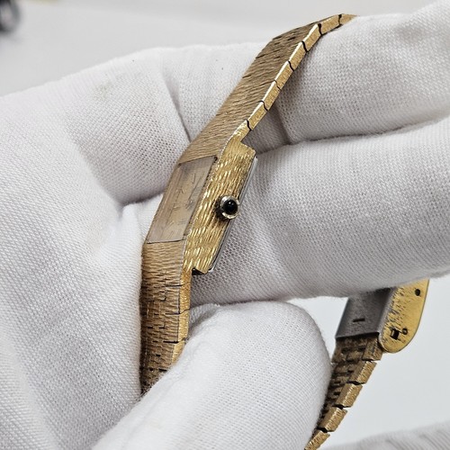 Vintage Benrus Citation Gold Tone Ladies Wrist Watch Quartz Elegant New Battery - Picture 5 of 10