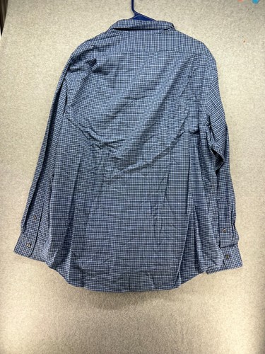 Neu mit Etikett Polo Ralph Lauren Knopfleiste Größe L blau Kragen kariert klassische Passform - Bild 6 von 8