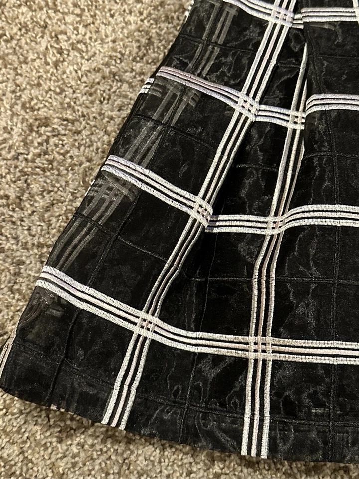 Vestido de fiesta Janie and Jack de organza a cuadros 18 24 Foto 4 de 4