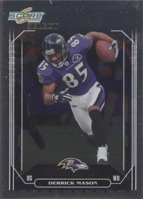 2006 Score Select Derrick Mason #20 - 1 of 2