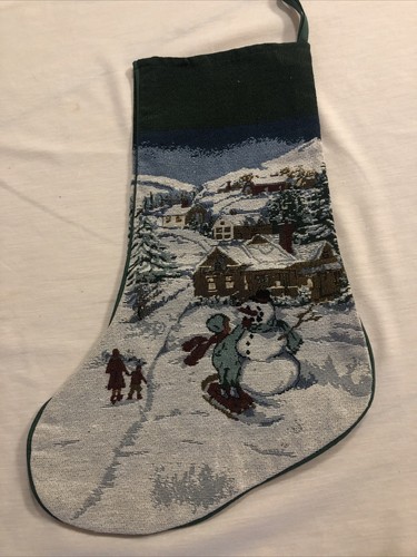 Weihnachten 2er Set Nadelspitze Stil Urlaub Strümpfe Schneemann 19" - Bild 3 von 10