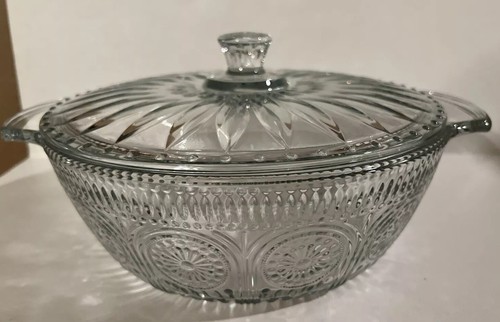 Pioneer Woman Adeline 2.5qt Round Clear Glass Casserole Dish with Glass Lid