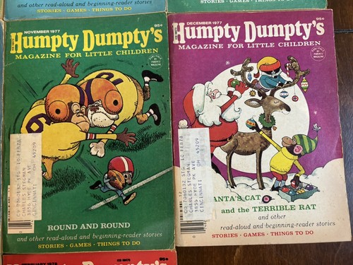 Vintage Humpty Dumpty‘s Magazine for Little Children 1977-78 Lot of 10 - Picture 5 of 7