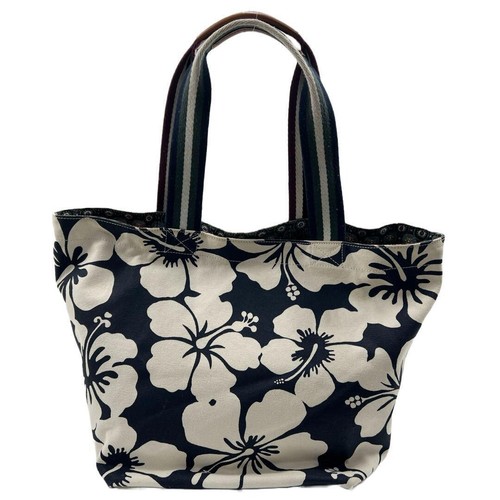 Tory Burch reversible canvas tote bag in Gracie print, authenticated authentic - Picture 5 of 13