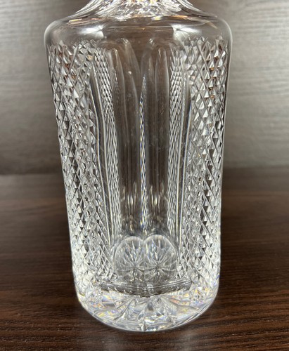 Gorgeous Waterford Crystal Hibernia Decanter & Stopper Paneled Diamond Point - Picture 7 of 12