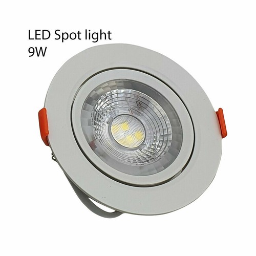 Moderne LED verstellbare Neigungswinkel Downlights runde Deckenstrahler UK - Bild 15 von 18