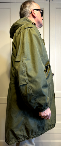 M-1951 M 51 Medium Poplin (2nd Pattern) US Army Mod Fishtail Parka & Liner - Picture 8 of 24