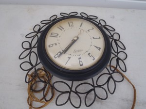Rare Vintage Sessions Made In U S A Kitchen Clock Mid Century U S A Kitchen Clock Mid Century
