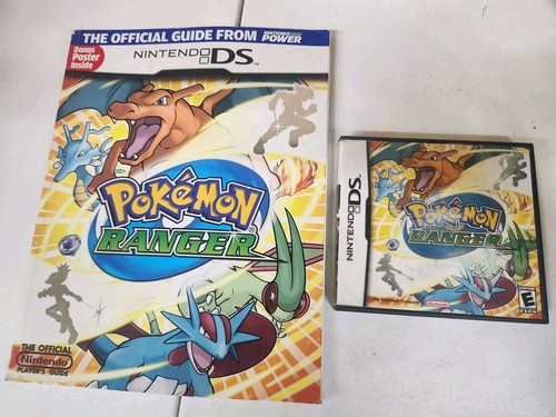 Pokemon Ranger Nintendo DS Authentic with Players Guide and poster no manual - Picture 1 of 4