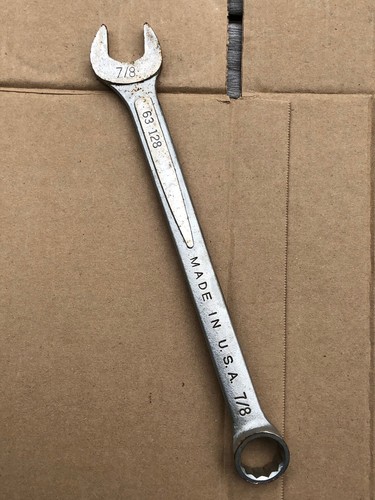 COMBINATION WRENCH EASCO USA  7/8 - Bild 1 von 2