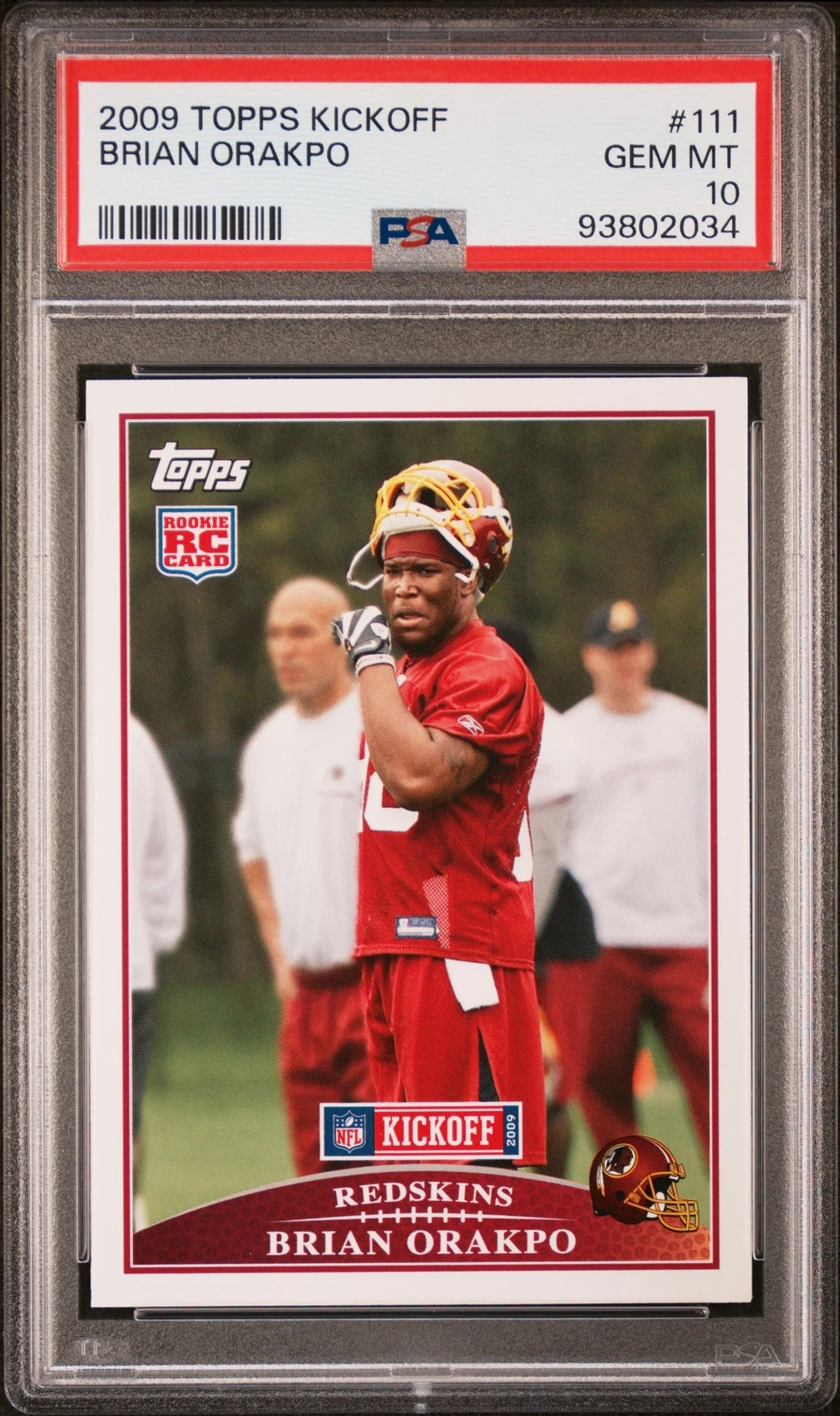 Brian Orakpo Topps Kickoff #111 Base