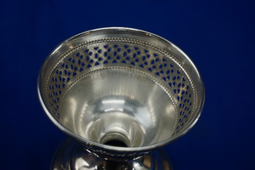 Antique Sterling w/Glass Insert (3) Sherbet Glass or Dessert Bowls, 3½"  (S20) - Bild 13 von 19