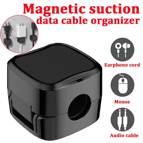 Multi USB Cable Organizer Cord Management Charger Desktop Clip Wire Holder - Afbeelding 5 van 24