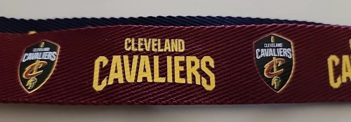 NEW-NBA Cleveland Cavaliers Basketball ๐ Wristlet Lanyard Wine BlkYellow (T-A) - Picture 3 of 8