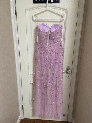 【BCBG MAXAZRIA】Strapless Floral Applique Dress 海外限定 BCBGMAXAZRIA Strapless Floral Applique Dress - ShopStyle