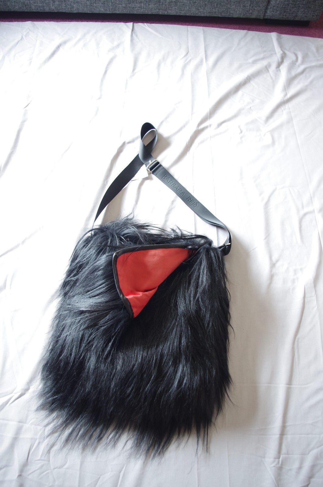 Tasche Tibet Ziege von Barbara Reis in schwarz NP 920,- Euro Tasche Tibet Ziege von Barbara Reis in schwarz NP 920,- Euro