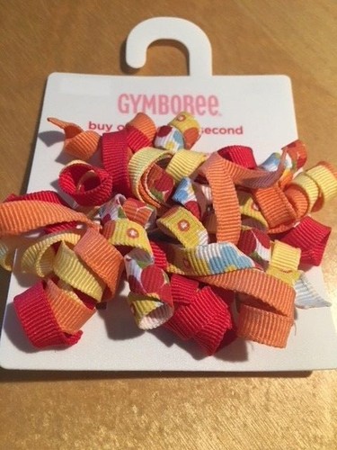 Gymboree hair accessory curlies curly clips Harvest Leaves Girl Detective NWT - Picture 19 of 73