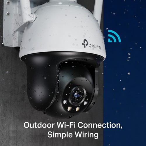 TP-Link VIGI C540-W 4MP Outdoor Full-Colour Wi-Fi Pan Tilt Network Camera HD APP - Picture 5 of 8