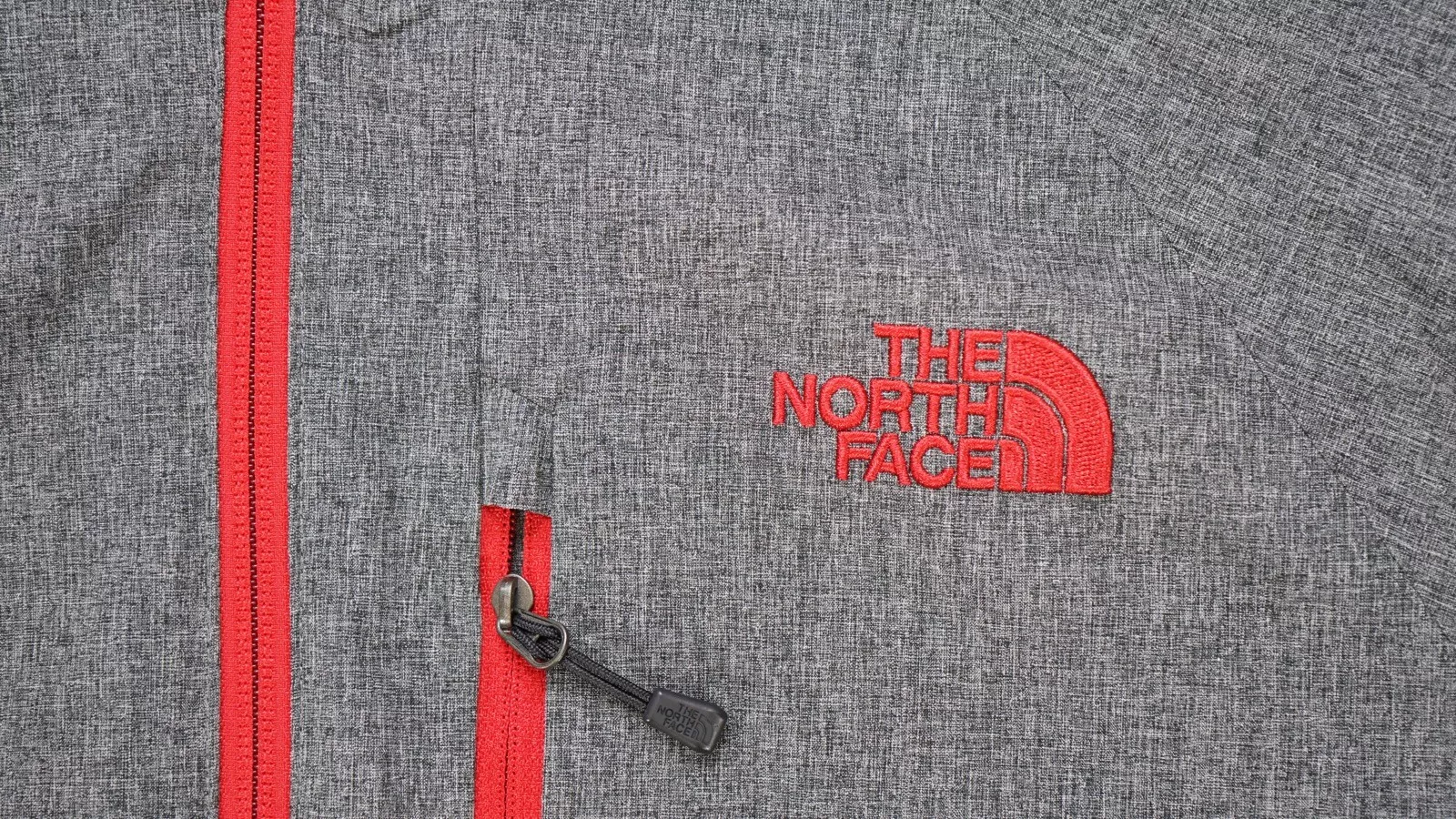 north-face rare vintage hyvent full zip hooded 2010s tnf jacket