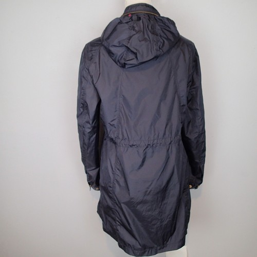 Women's Johnston & Murphy Coat /Jacket Hood Full Zipper navy blue Small - Picture 7 of 19