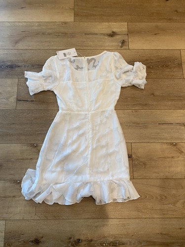 Lioness Womens Party Dress Graduation Size XS White Summer NEW - Picture 5 of 5