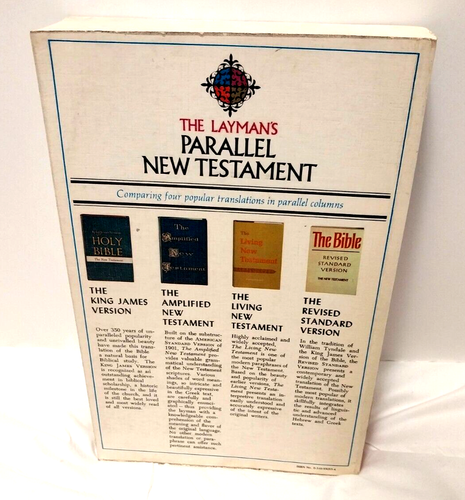VTG The Laymans Parallel New Testament: King James Version Paperback - Picture 7 of 7