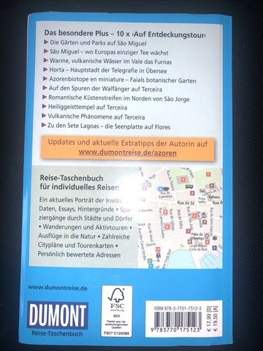 DuMont Reise-Taschenbuch Reiseführer Azoren mit Online-Updates gratis, neu - Bild 2 von 2