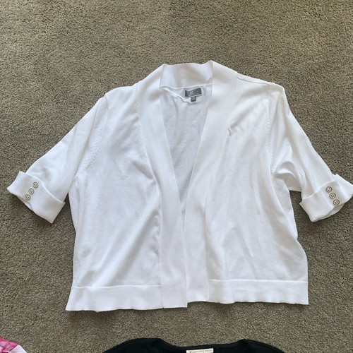 JM Collection Size L Size PXL Size XL, Blouse, Top, Cardigan, Cover-ups, Sweater - Picture 11 of 24