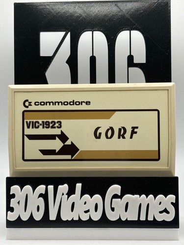 Commodore VIC-20 VIC-1923 GORF Game Cartridge – Retro Vintage Arcade