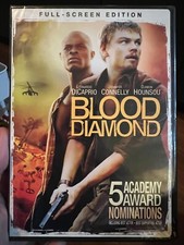 Blood Diamond DVD, 2007, Full Frame new sealed leonardo dicaprio movie film