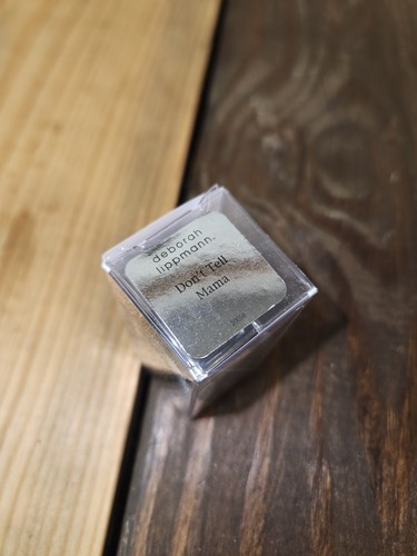 Debra Lippmann Nail Lacquer Polish Don't Tell Mama Teal Green Glitter NEW - Picture 3 of 3