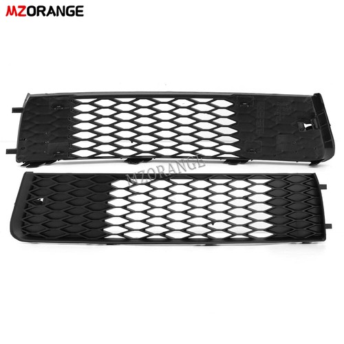Pair Side Front Bumper Fog Light Grill Cover Bezel For AUDI Q7 S-Line 2010-2015 - Imagen 4 de 12