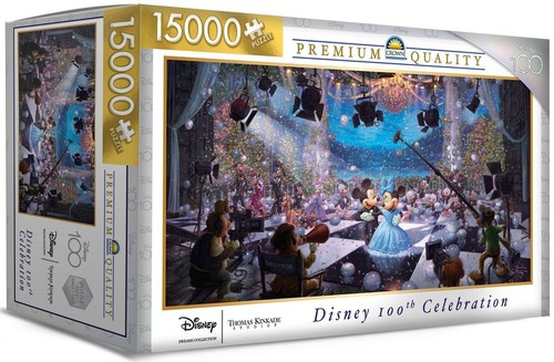 Harlington 15000 Piece Jigsaw Puzzle - Disney 100th Anniversary Celebration