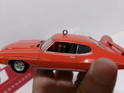 1971 PONTIAC "JUDGE" GTO Hallmark ANDENKEN Druckguss Metall Weihnachtsschmuck - Bild 12 von 13