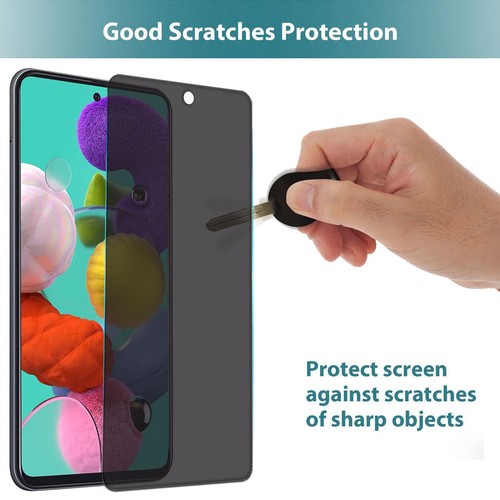 Protector de pantalla de vidrio templado de privacidad para Samsung Galaxy A52 A54 S23 S24 S25 - Imagen 11 de 14