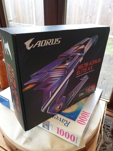 GIGABYTE X670 AORUS ELITE AX AM5 ATX AMD Motherboard - Picture 2 of 6