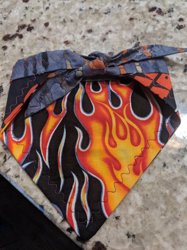 Small Chicago Bears pet bandana, NWT *** reversible *** - Picture 2 of 2
