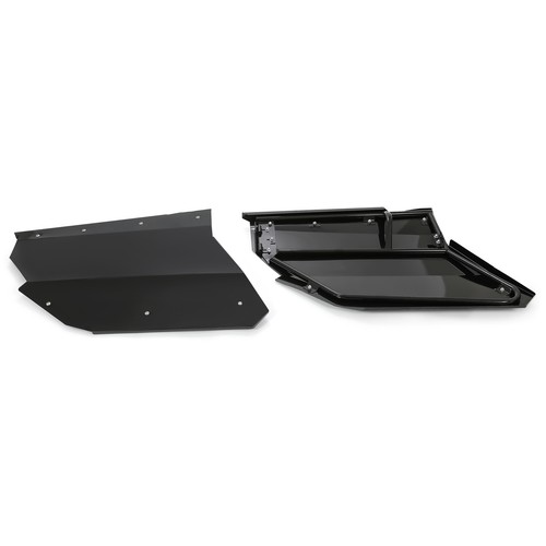 Black Aluminum Door Panel For CAN AM X3 Max Full Doors 2017 2018 2019 -2024 - Picture 17 of 24