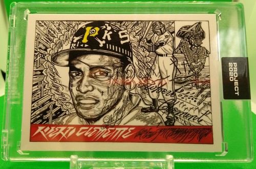 Topps Project 2020 MLB Baseball Card 1955 Roberto Clemente Online Exclusive - Picture 3 of 32