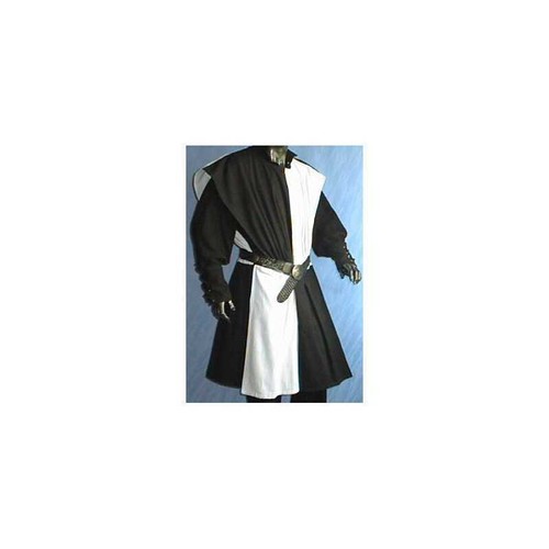 Medieval Costume Men Chess Pattern Regular Size Tunic Renaissance Surcoat LARP - Picture 8 of 22