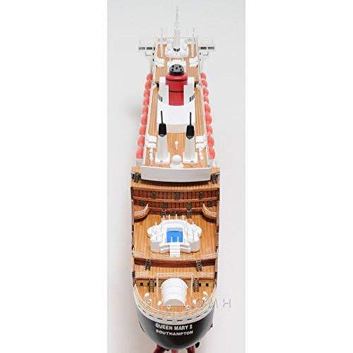 Old Modern Handicrafts Queen Mary II L Cruise Ship Model - Foto 9 di 10