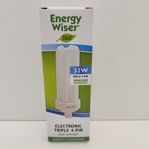 BULBRITE 32W 524332 Energy Wiser Electronic Triple Tube 4 Pin CF32T830/E - Picture 1 of 4