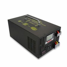 2500W Off Grid Pure Sine Power Inverter 12/24V to 120/220V 30A Solar Controller