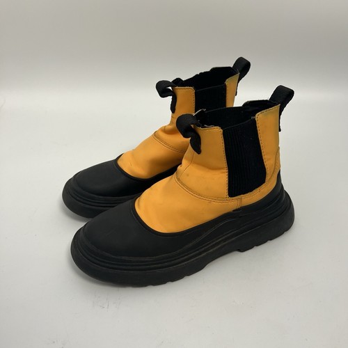 zara kids Rubber Toe Cap Ankle boots Size 33 US Sz 2 - Picture 9 of 11