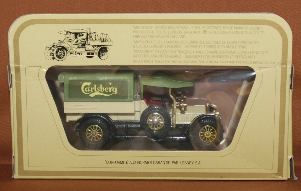 Matchbox Models Of Yesteryear 1918 Crossley Y-13 1978 nuevo en caja Foto 4 de 4