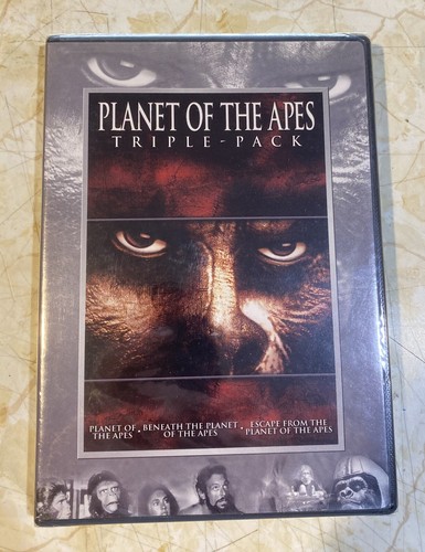 PLANET OF THE APES Triple-Pack 3-Disc DVD. Still Sealed. - Picture 1 of 2