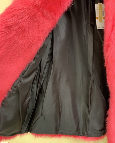 CHAQUETA ROSA ELÉCTRICA MICHAEL KORS PIEL SINTÉTICA TALLA S - Imagen 7 de 10