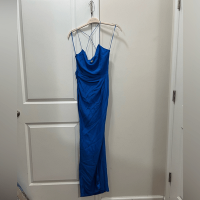 GAUGE81 Lapis Blue Shiroi Long Dress Size Medium $730 | eBay