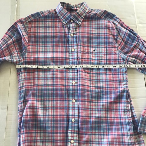 Vineyard Vines Mens M Classic Fit Tucker Cotton Long Sleeve Button Down Shirt - Picture 5 of 14